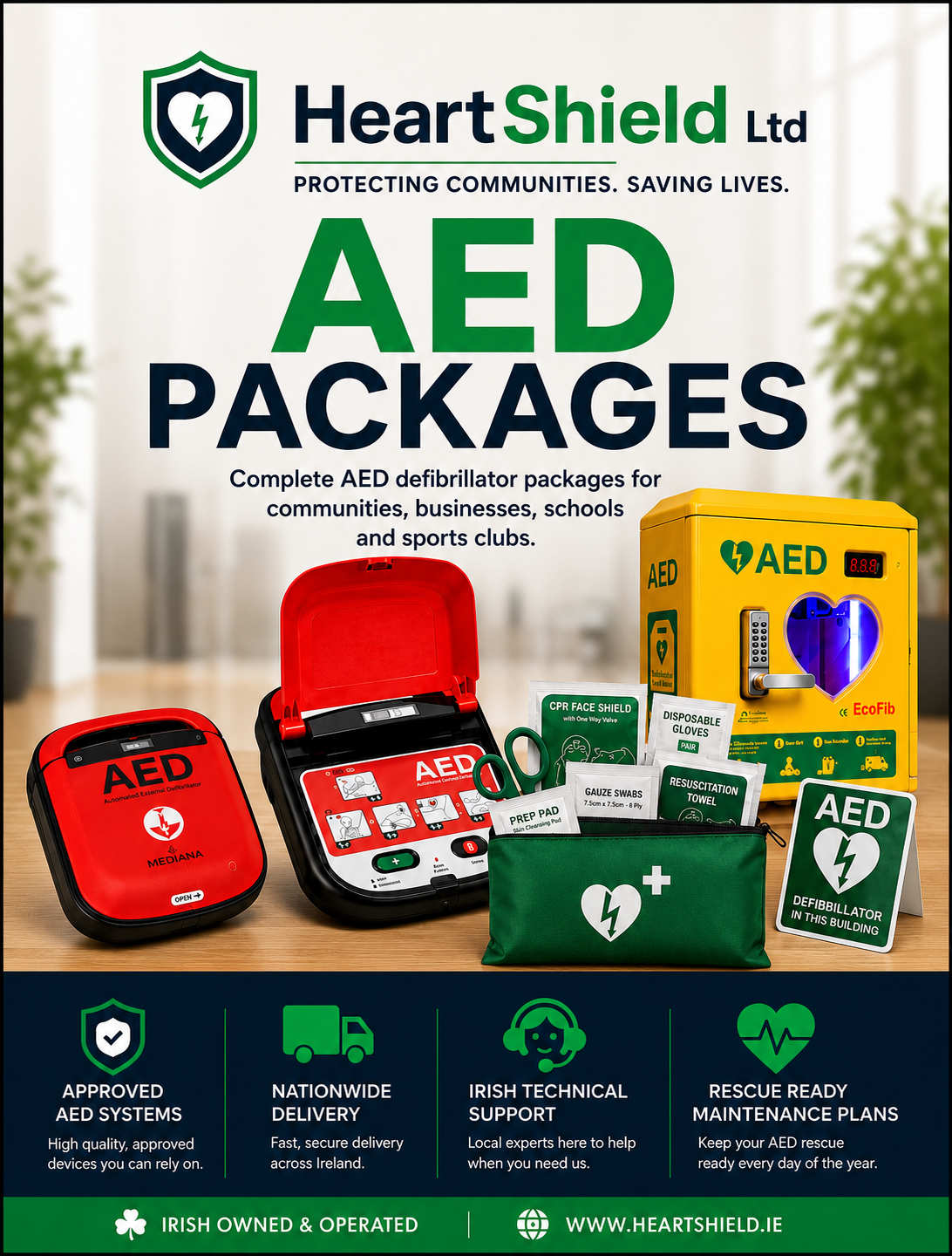 HeartShield Premium External Protection Package